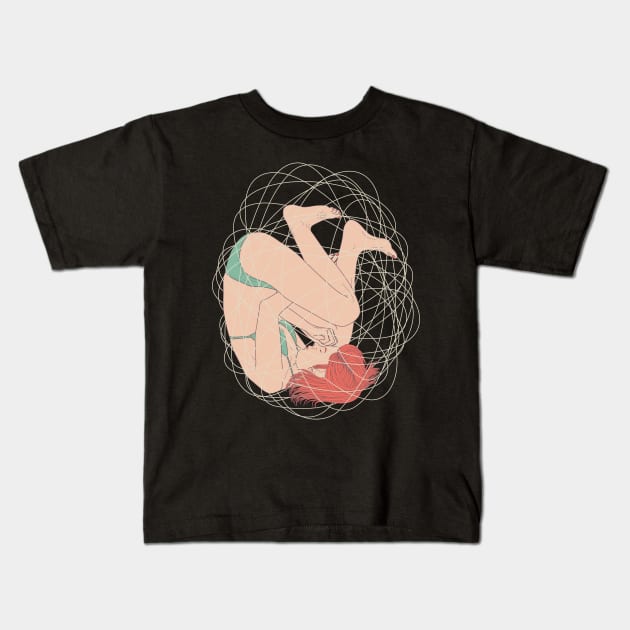 Cocoon Kids T-Shirt by freshinkstain